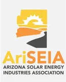 A logo of arizona solar energy industries association.